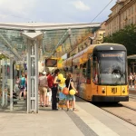 Fahrleitungsbauarbeiten auf der Antonstraße