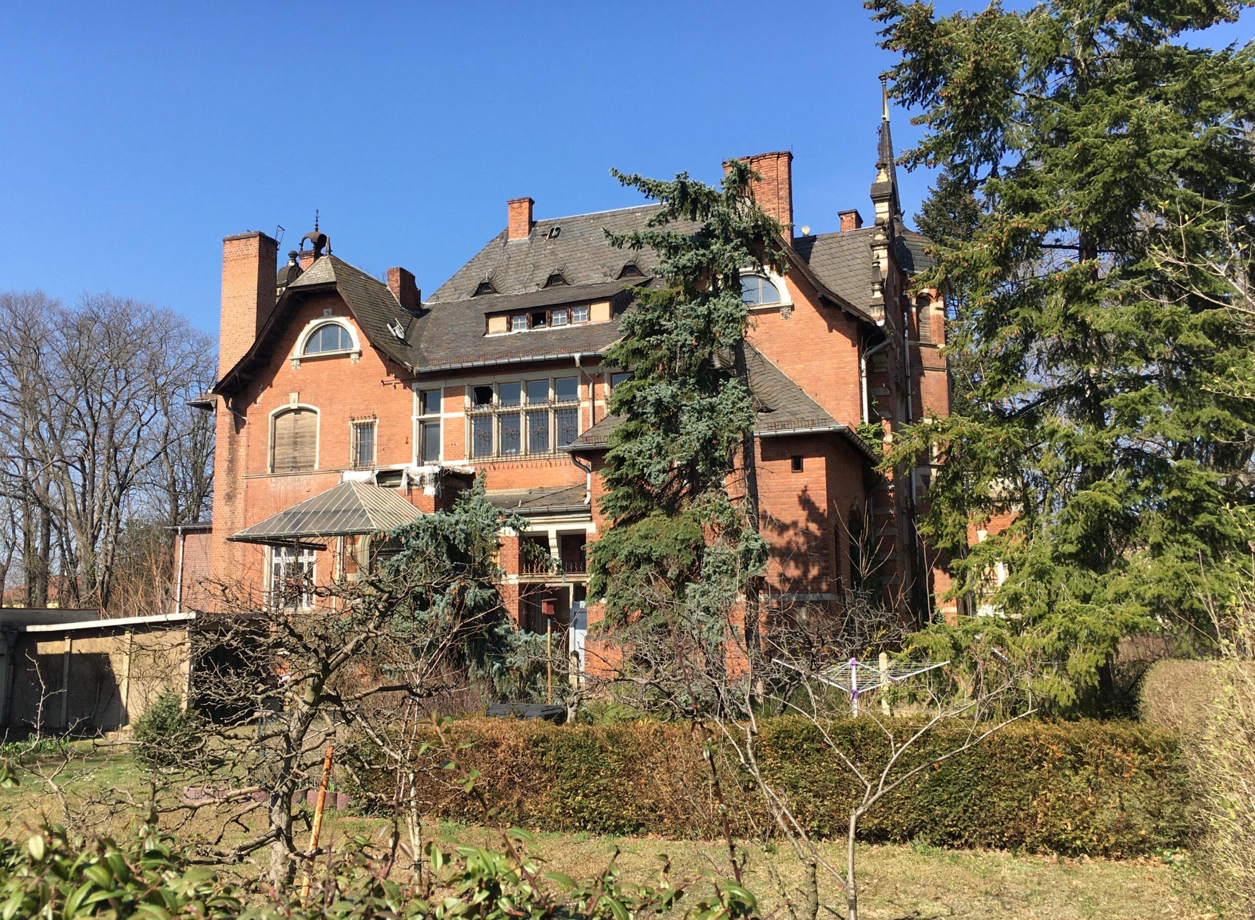 Radebeul Villa Kolbe an der Meißner Straße im Oktober 2024