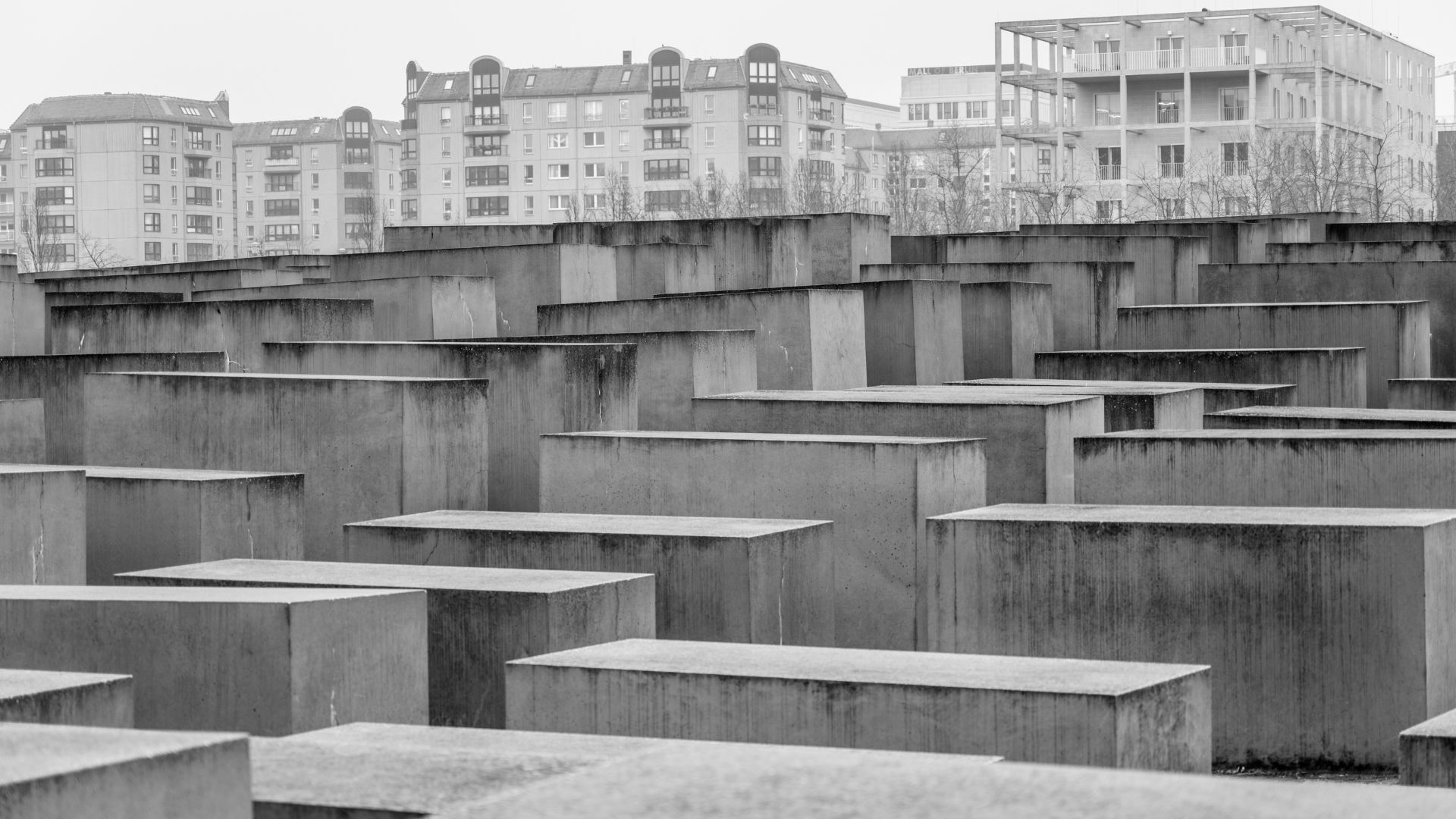 Grabmal Nationalsozialismus Juden Gedenkstätte Berlin schwarz weiß Foto