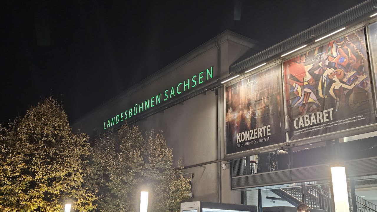 Landesbühnen Sachsen bei Nacht Cabaret Konzerte