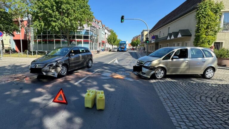 Einsatz VKU 2x PKW