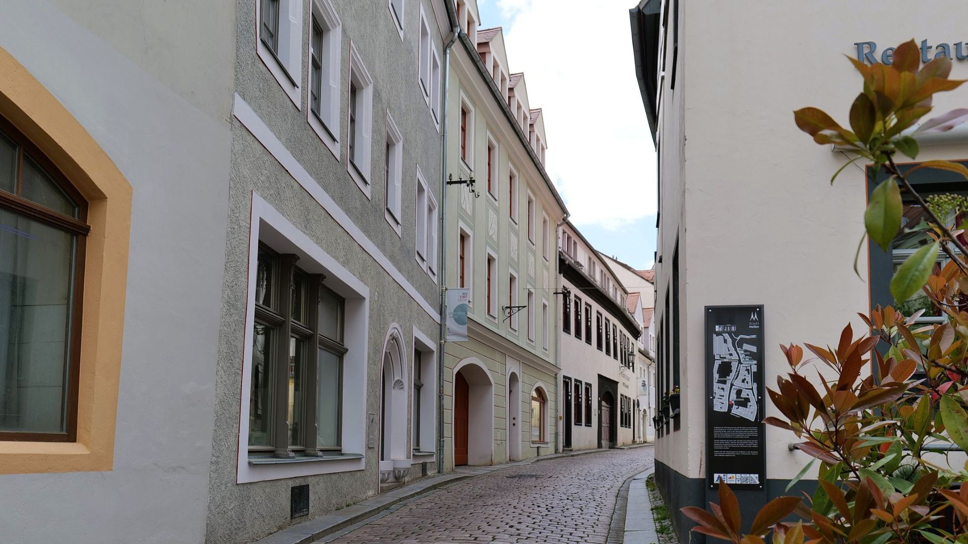 Update für die Künstlergasse - Grundhafter Ausbau der Görnischen Gasse beginnt am 17. Juni
