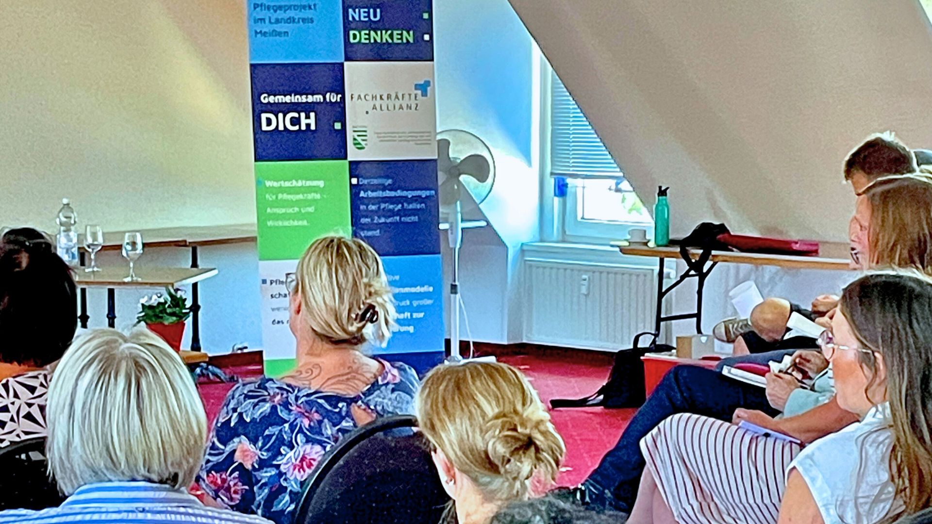 Pflege.Neu.Denken. - 7. Pflegelounge in Radebeul Schwerpunkt Quereinstieg in die Pflege