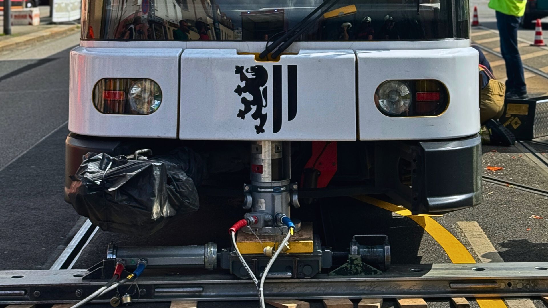 Straßenbahn Linie 4 Radebeul Dresden Weinböhla DVB NGD4DD