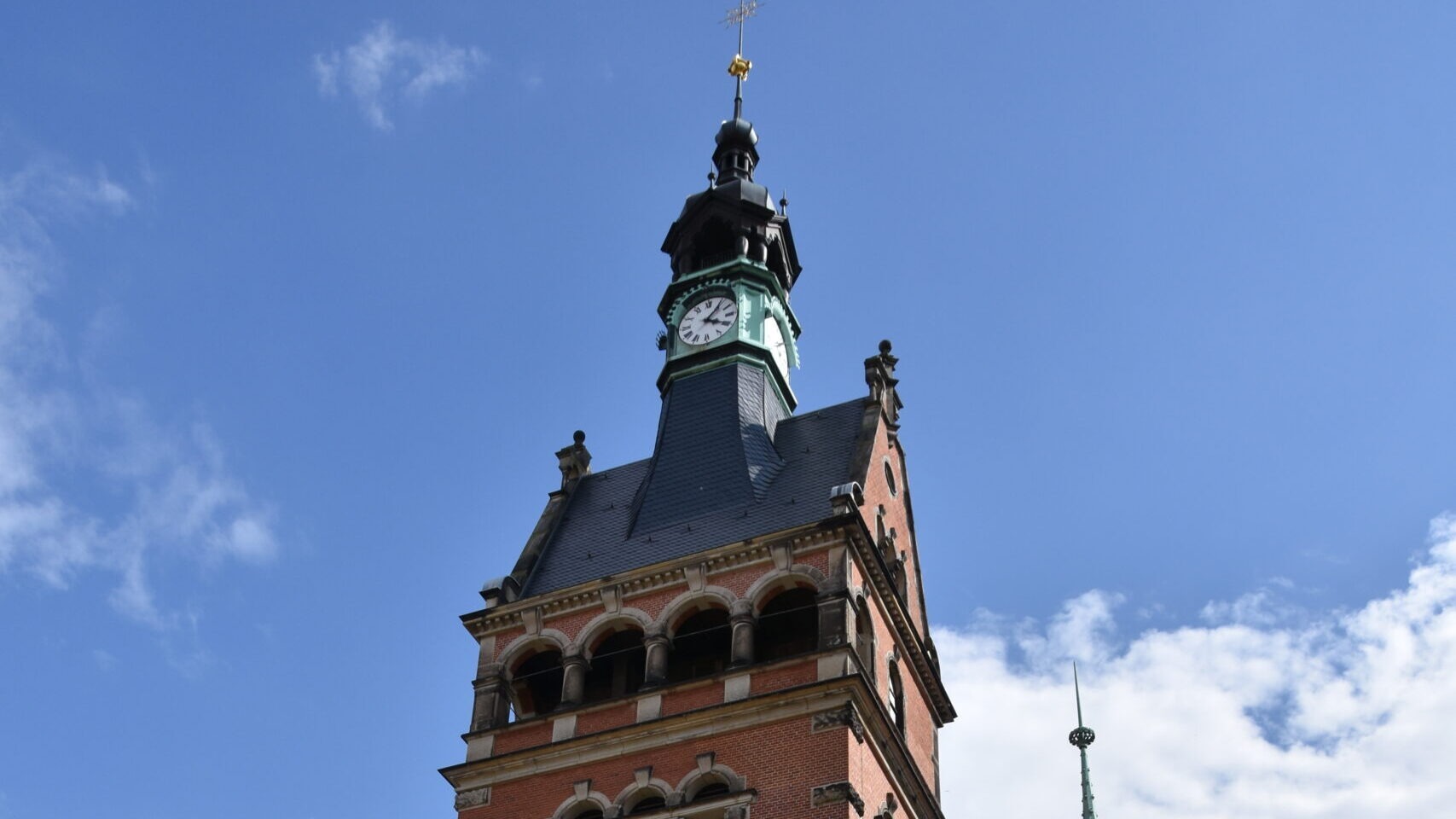 Lutherkirche Radebeul an einem sonnigem Tag