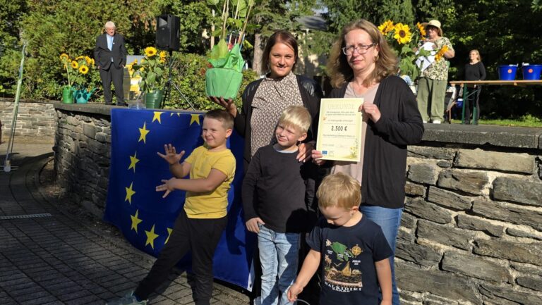 Auszeichnung für die Ev. Kita Dittmannsdorf