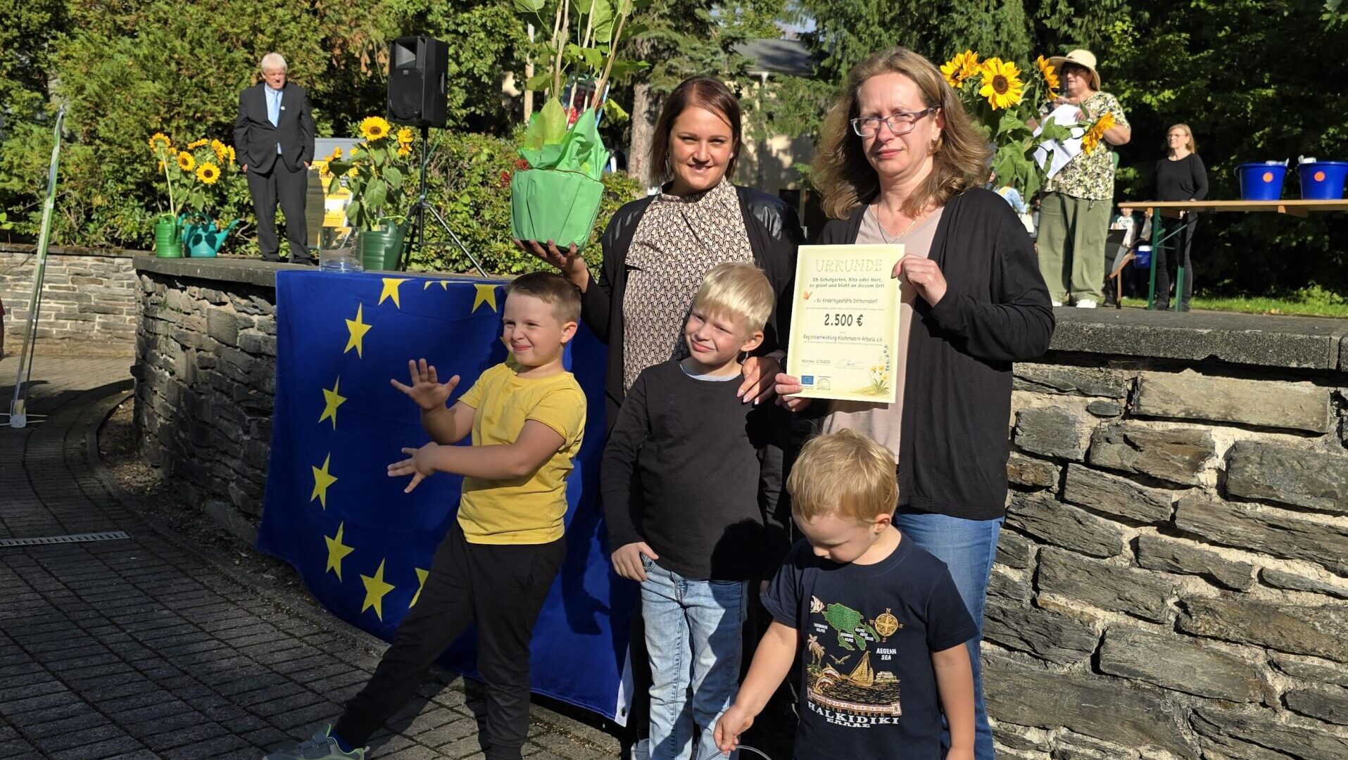 Auszeichnung für die Ev. Kita Dittmannsdorf