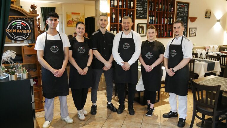 Das Team vom Restaurant Primavera in Radebeul West