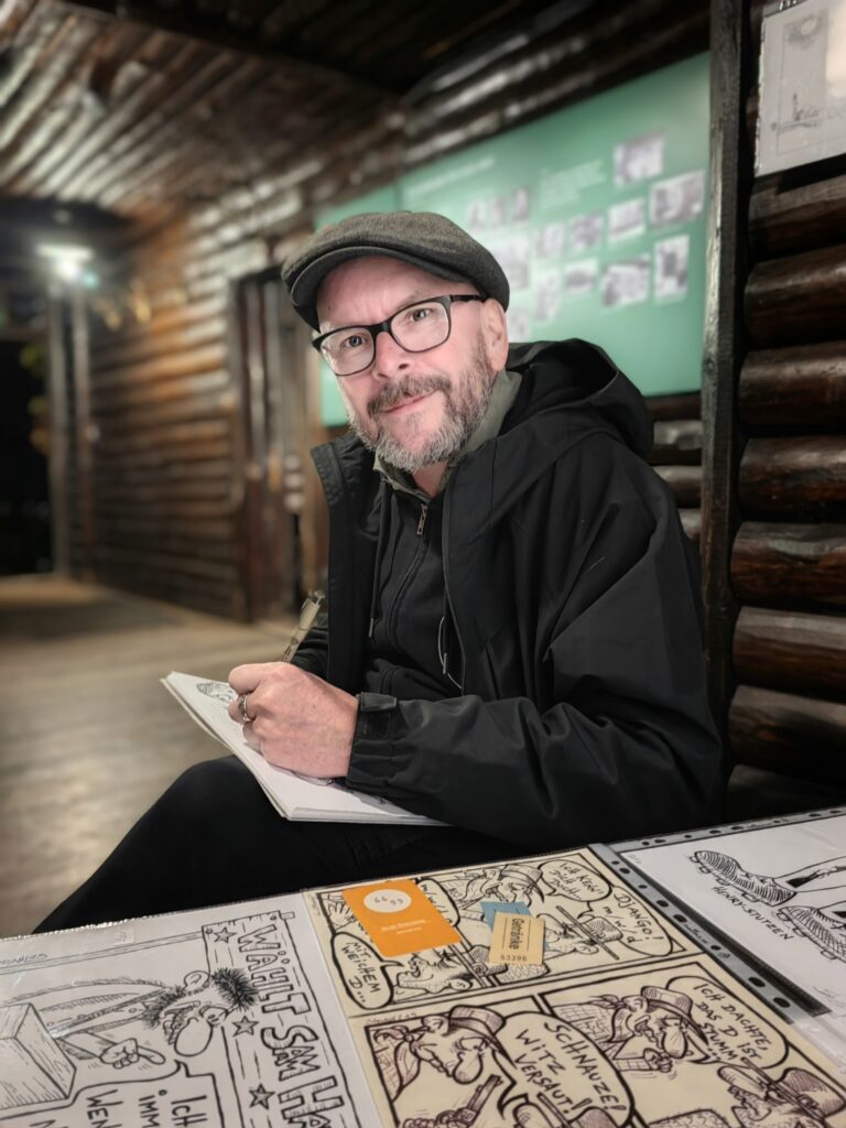 Cartoon Wettbewerb Ausstellung Karl May Museum