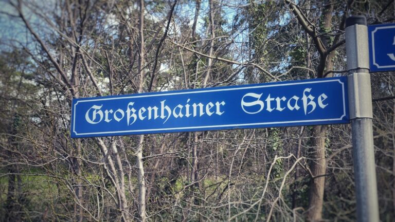 Auch die Großenhainer Straße wird umbenannt.
