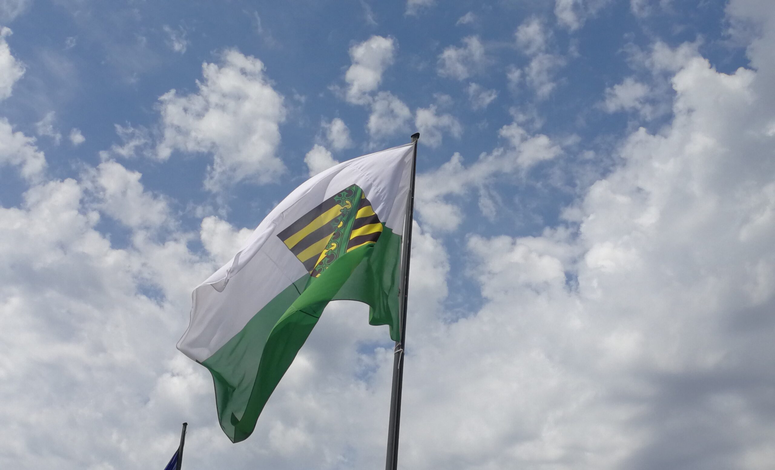 Flagge Sachsen Bundesland Fahne
