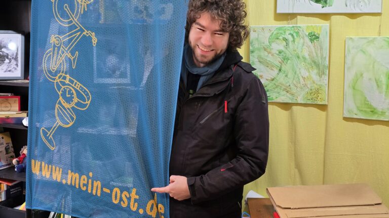 Dr. Jakob Auenmüller ist in Radebeul-Ost aufgewachsen. Ein toller, lebendiger Stadtteil, findet er.