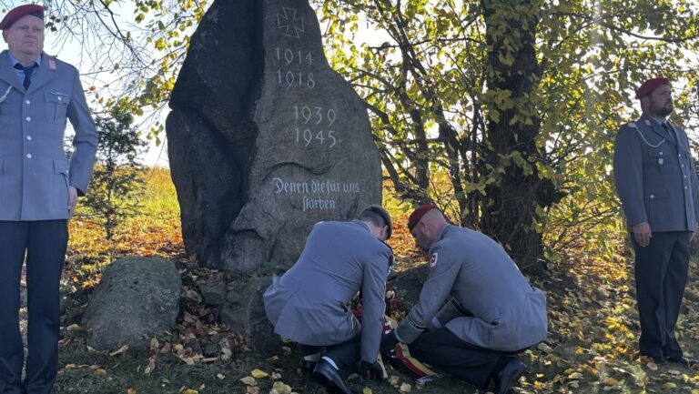Soldaten Gedenken an die Toten