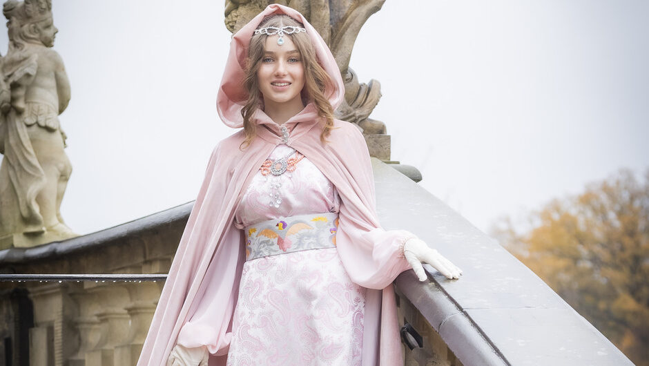 Mit dem Motto „Auf zum Ball!“ setzen die Ausstellungsmacher in der 14. Winterausstellung einen besonderen Akzent. Der barocke Speisesaal mit der imposanten Geweihsammlung wird erstmals komplett für Gäste begehbar. Das kostbare Mobiliar und edle Porzellan wurde weggeräumt, um Platz zu schaffen für eine fünf mal acht Meter große Tanzfläche. Dort, inmitten der traumhaften Kulisse des Märchenschlosses, können Gäste zur Aschenbrödelmelodie tanzen.