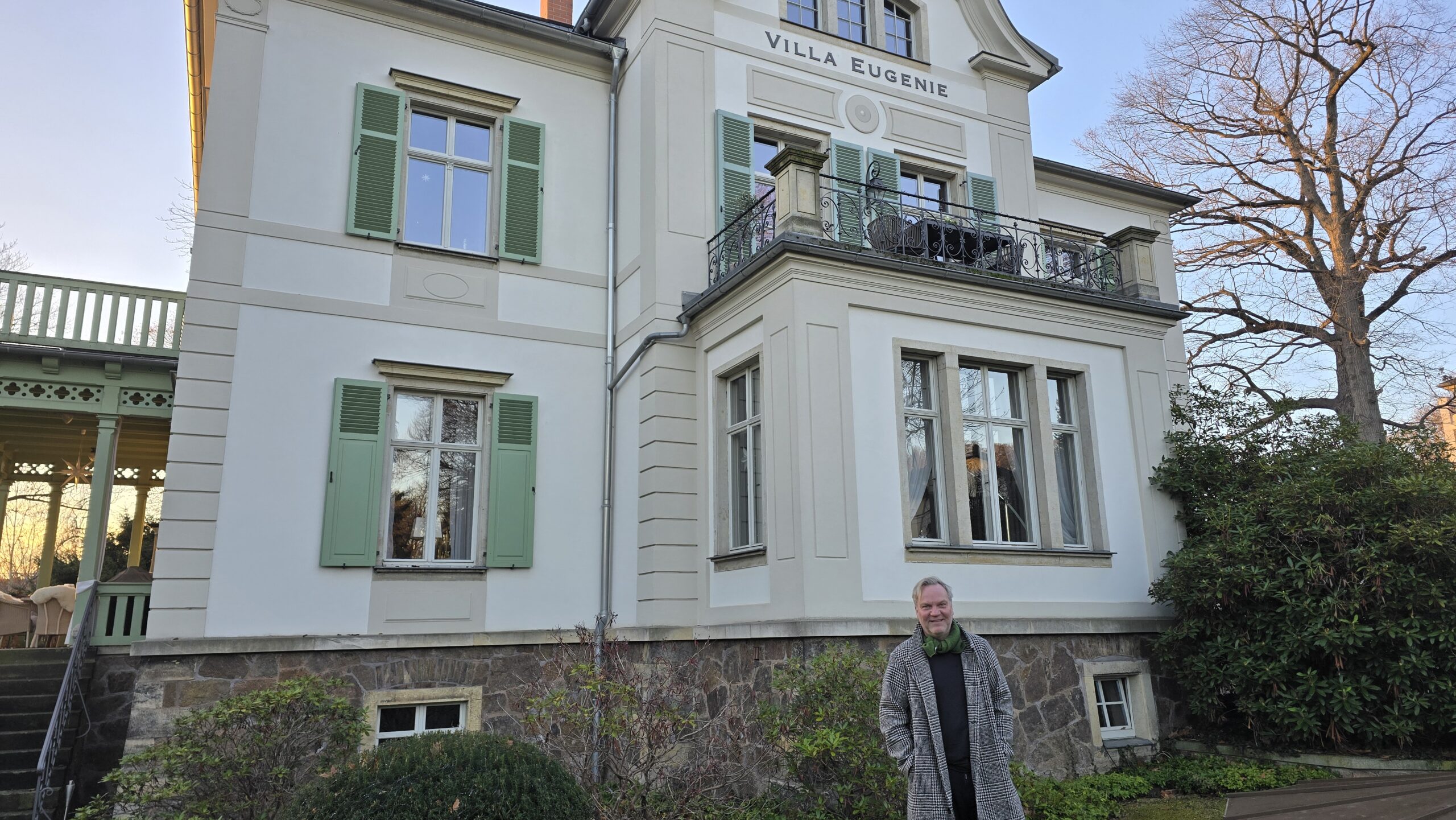 Villa Eugenie Radebeul Villa Eugenie Geschichte Eduard Bilz Straße 42 Radebeul Fisch Buhlig Radebeul Gebrüder Ziller Villa Oberlößnitz historische Villen Radebeul alte Fotos Radebeul Zeitgeschichte Historische Häuser Radebeul Villa Eugenie Dokumente Fotos Radebeul Erinnerungen gesucht