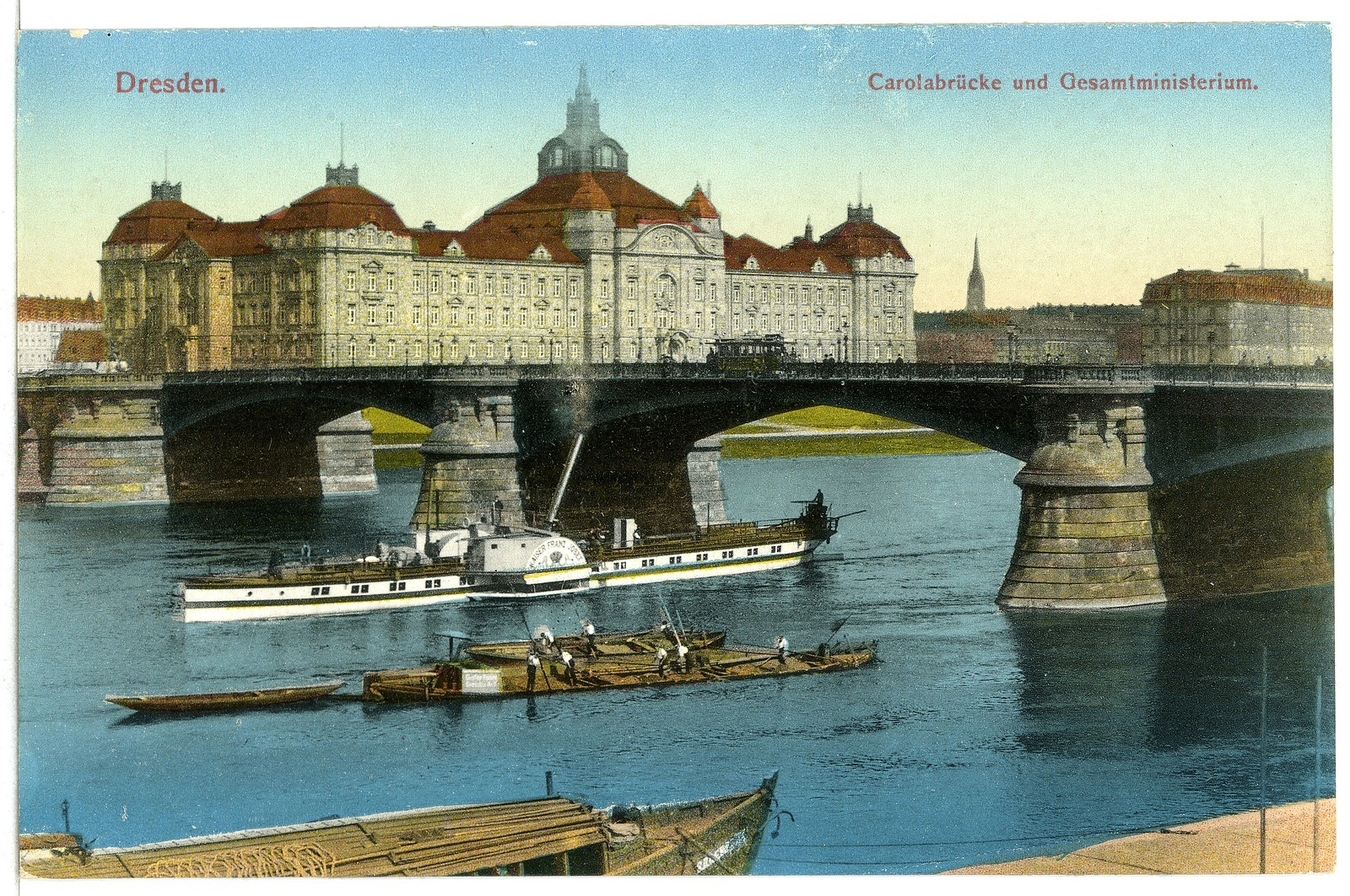 Dresden: Die historische Carolabrücke und ihre Anforderungen heute.