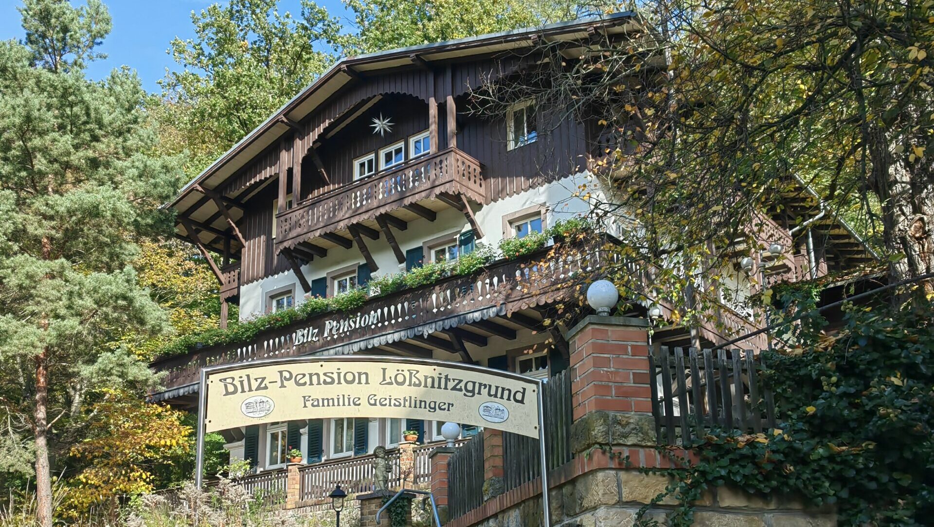 Die Bilz-Pension könnte bald zu Radebeul gehören. Foto© Branczeisz