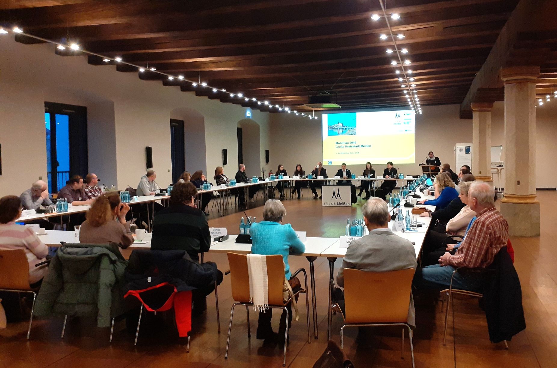 So will Meißen die Mobilität der Zukunft gestalten - Erste Sitzung der AG Mobiplan - Foto © Pressestelle der Stadt Meißen