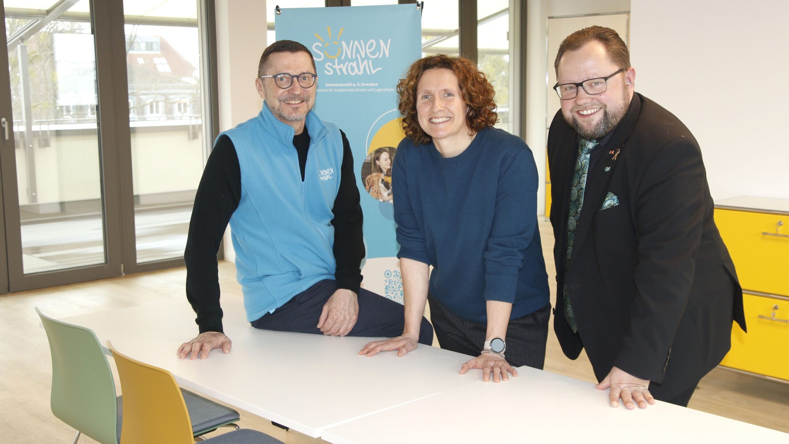 Falk Noack, Ulrike Grundmann, Andreas Führlich können sich freuen - ein Lebenswerk ist entstanden. Foto © Sabine Mutschke