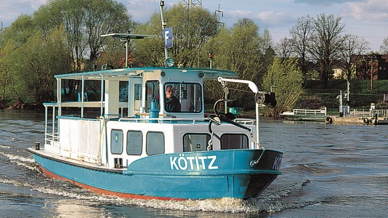 Eine Elektrofähre übernimmt bald den Betrieb – zuvor wird der Fährverkehr mehrere Wochen gesperrt. Foto © Claus Preußel