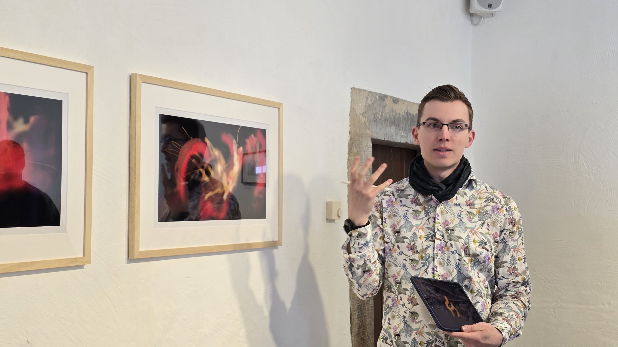 Fabian Vogel hat Beethovens 5. im digitale Bilder übersetzt. Foto © Branczeisz