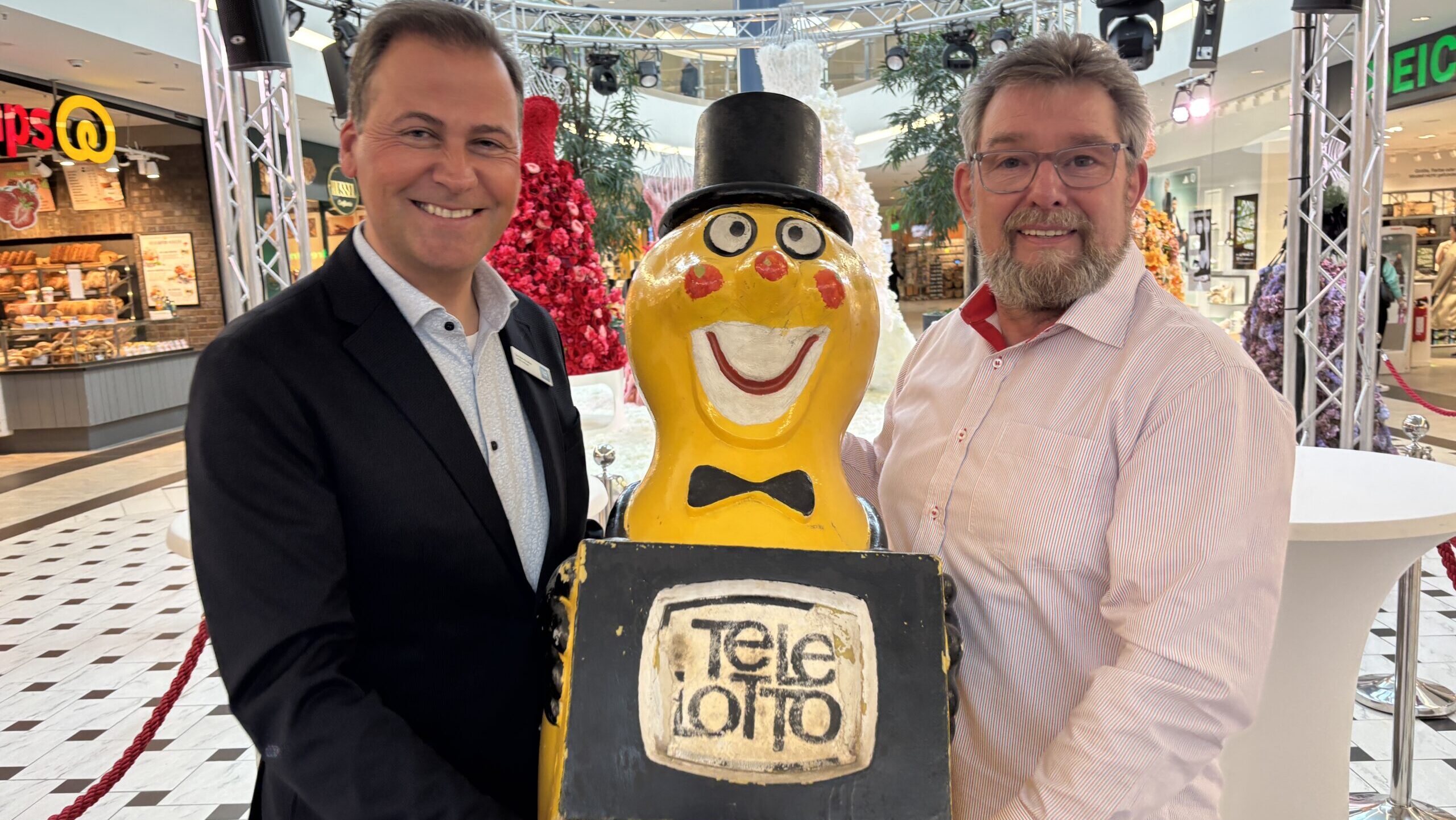 Center-Manager Gordon Knabe, Telelotto-Otto und Torsten Meisel. Foto © meeco