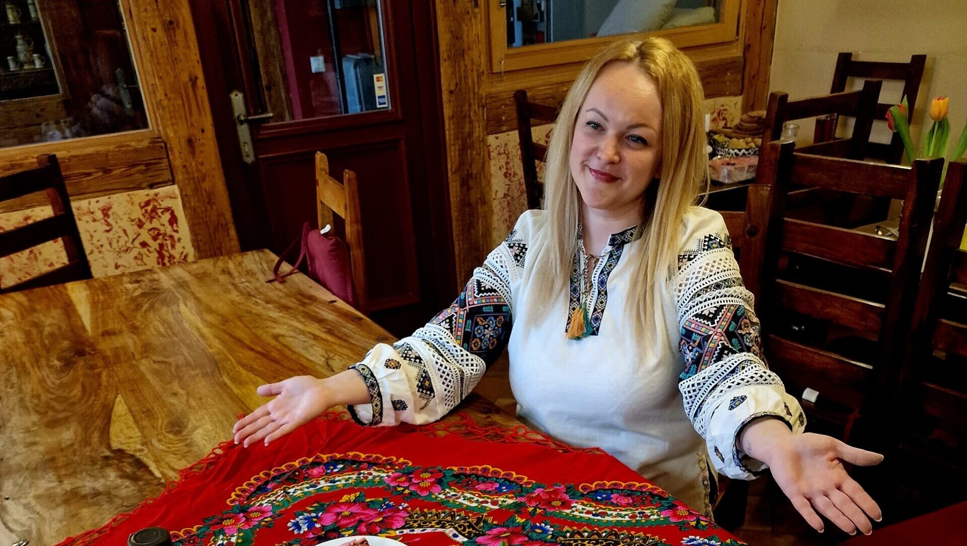 Auch Svitlana Levchenko kocht typische Gerichte aus ihrer Heimat. Foto © Schwarze Seele