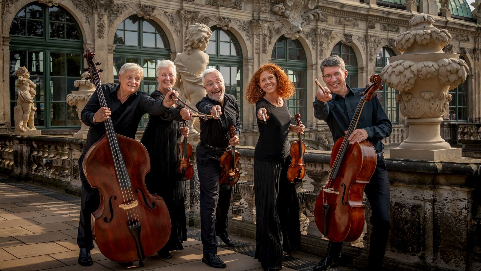 Diese Musiker der Cappella Musica Dresden sind im Benefizkonzert am Sonntag zu hören. Foto © Robert Kusnyer