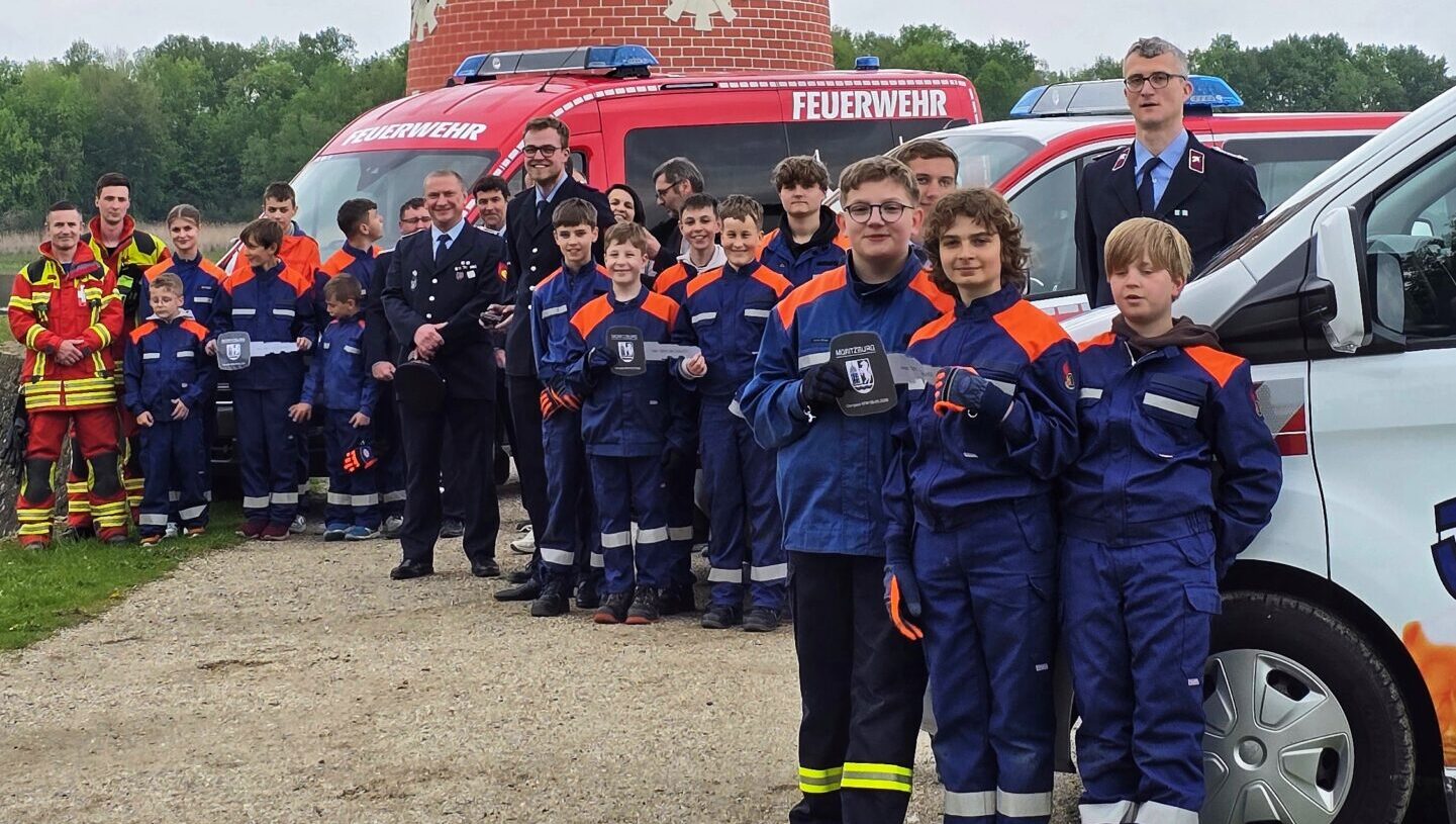 Der Reichenberger, Friedewalder und Moritzburger Feuerwehrnachwuchs kann sich freuen. Foto © Branczeisz