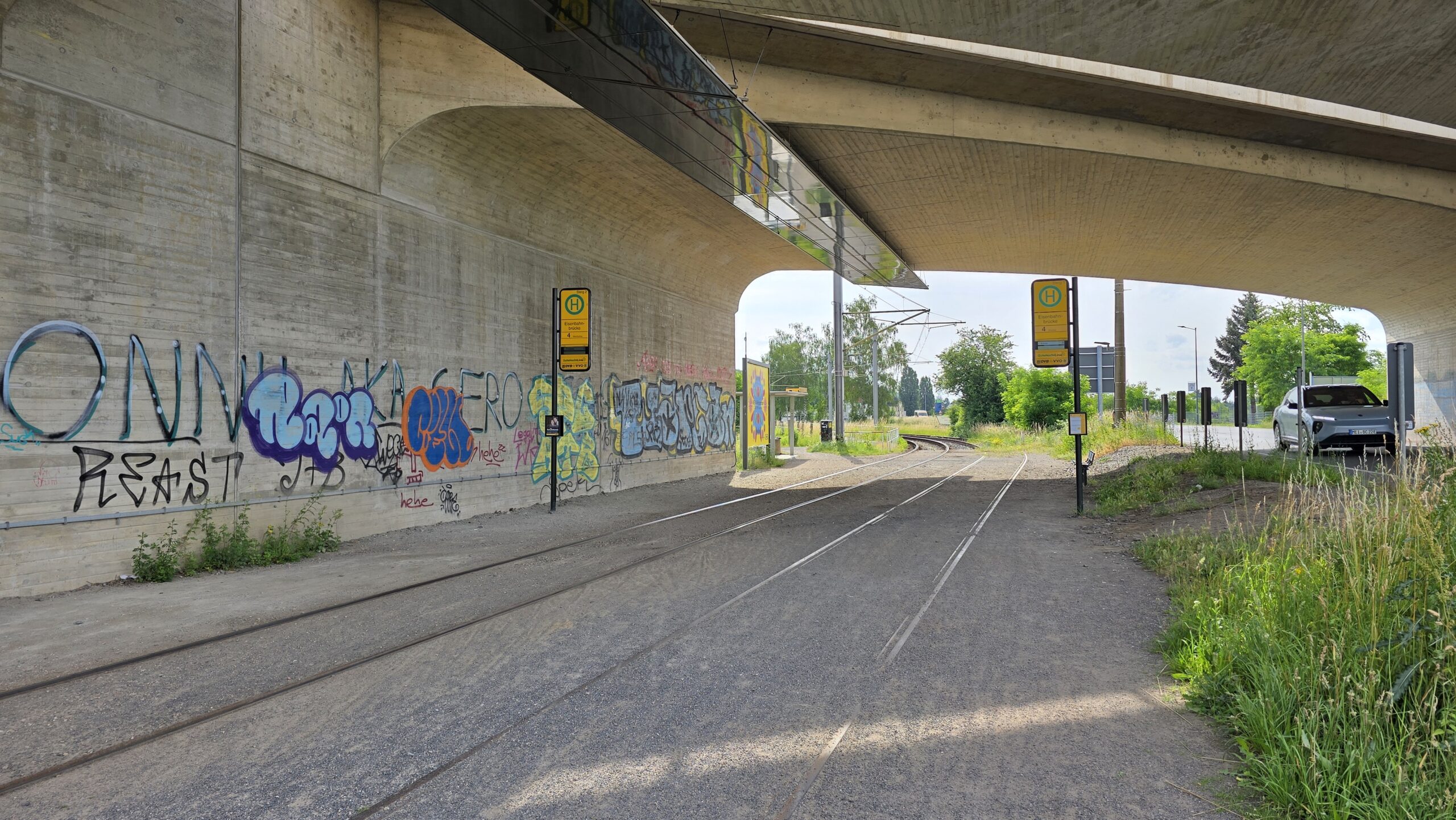 Radebeul streitet über die künftige Radverkehrsführung Richtung Coswig. Foto © Branczeisz