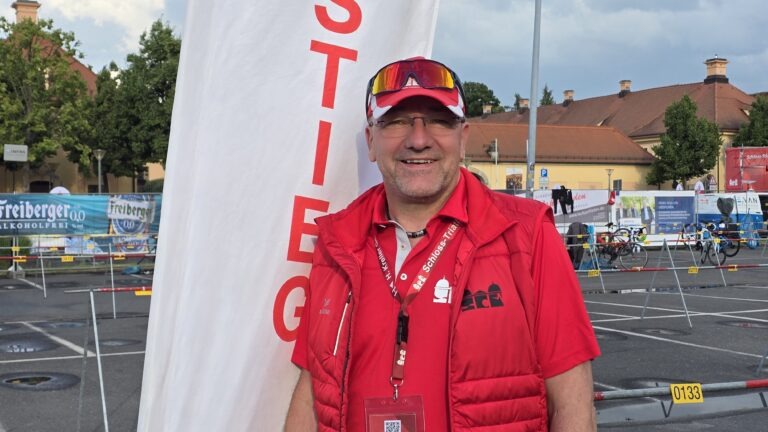 „Seit vielen Jahren haben wir beim Schloss-Triathlon mal wieder einen echten Regentag erwischt.“ Foto © Branczeisz