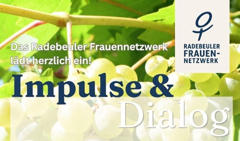 Das Radebeuler Frauennetzwerk lädt ein: Impulse Und Dialog