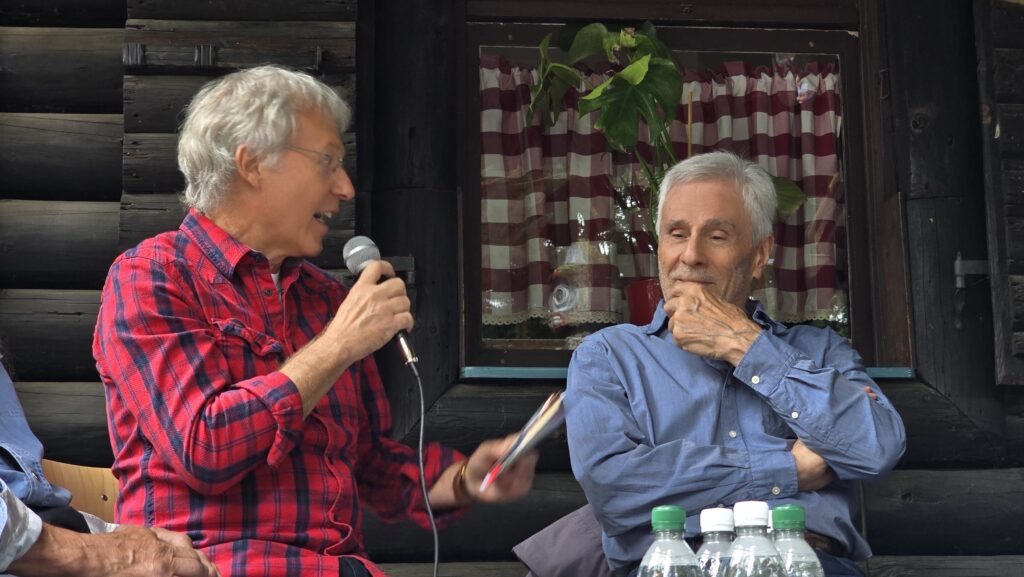 Moderator Michael Kraus kennt „Gojko" seit 20 Jahren.
Foto © Branczeisz