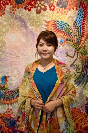 Zu sehen sind auch florale Werke der japanischen Künstlerin Arakaki Yuuka. Foto © Kulturlandschaft