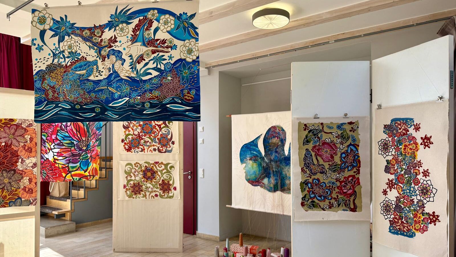 Am 29. und 30. August öffnet die Ausstellung ein letztes Mal ihre Türen und zeigt Werke, die während des Kunstsommers entstanden sind. Foto © Irene Wieland