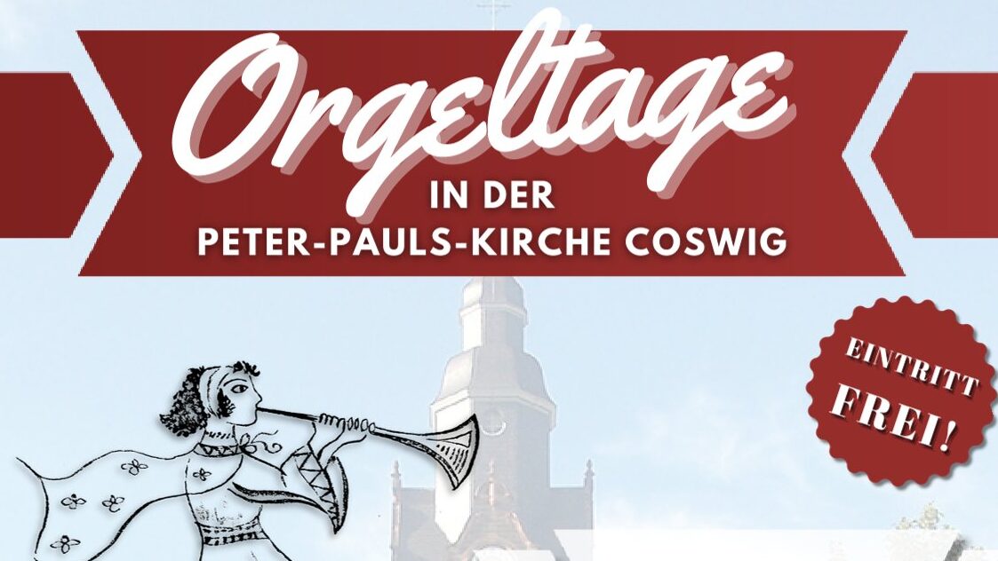 Die Coswiger Orgelwoche feiert Premiere: Fünf Termine mit Konzerten, Kinderprogramm und Seminar rücken die Jehmlich-Orgel in den Mittelpunkt. Foto © Coswig