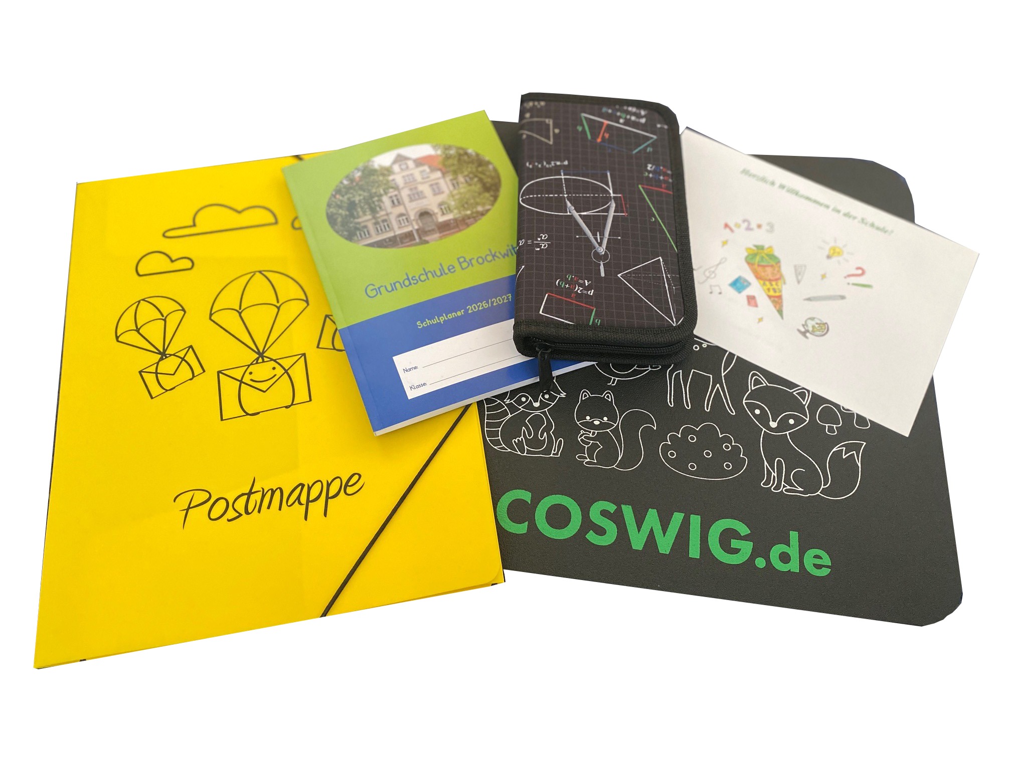 Coswig unterstützt 132 Erstklässler zum Schulstart 2026 mit praktischen Präsenten. Foto © Coswig