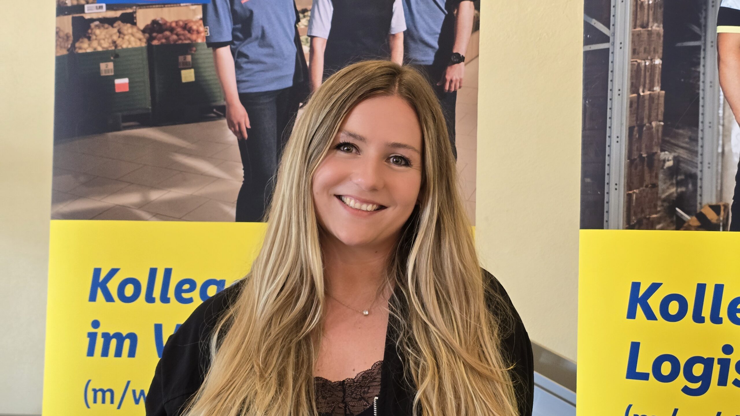 Emma Steiner, Radeburg Lidl Recruiting Leiterin, war beim Job-Date dabei. Foto © Branczeisz