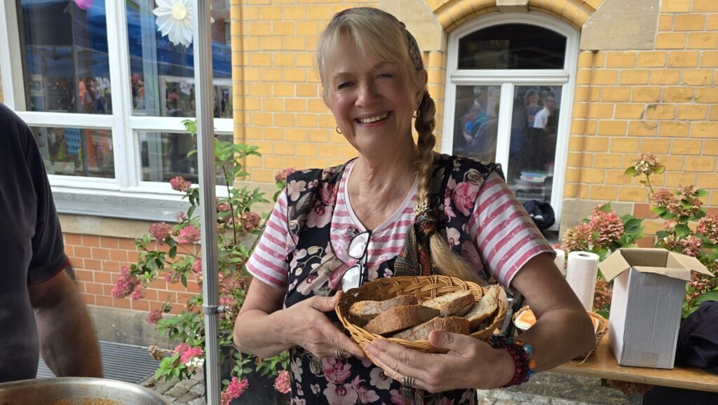 Frau Butter aus Altkötzschenbroda.
Foto © Branczeisz