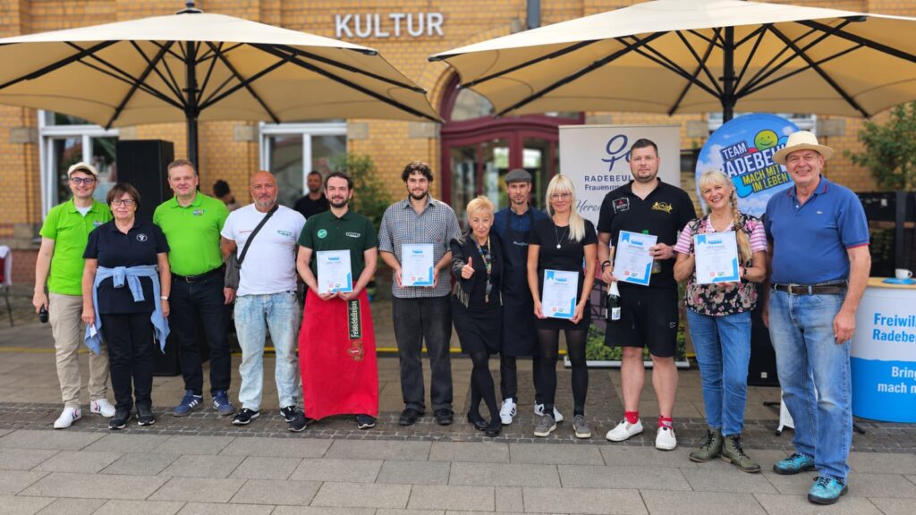 Radebeul-aktuell dankt allen Gastronomen, die dieses Event so toll gestaltet haben. Foto © PS