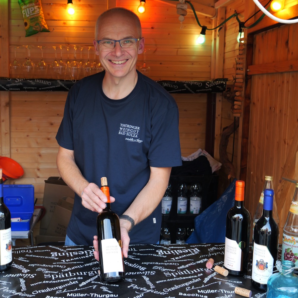 Olaf Kluge vom Thüringer Weingut Bad Sulza – Foto © C. Nitsche