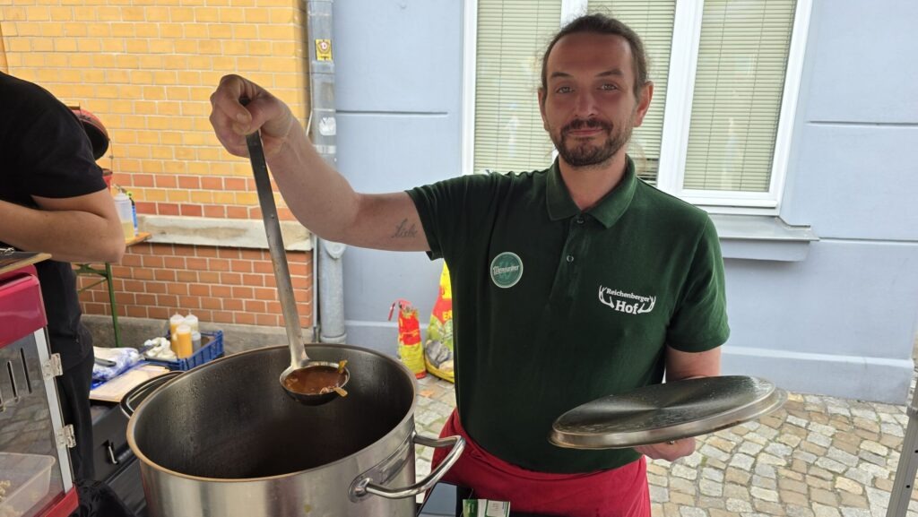 Tino Sacher vom Reichenberger Hof.
Foto © Branczeisz