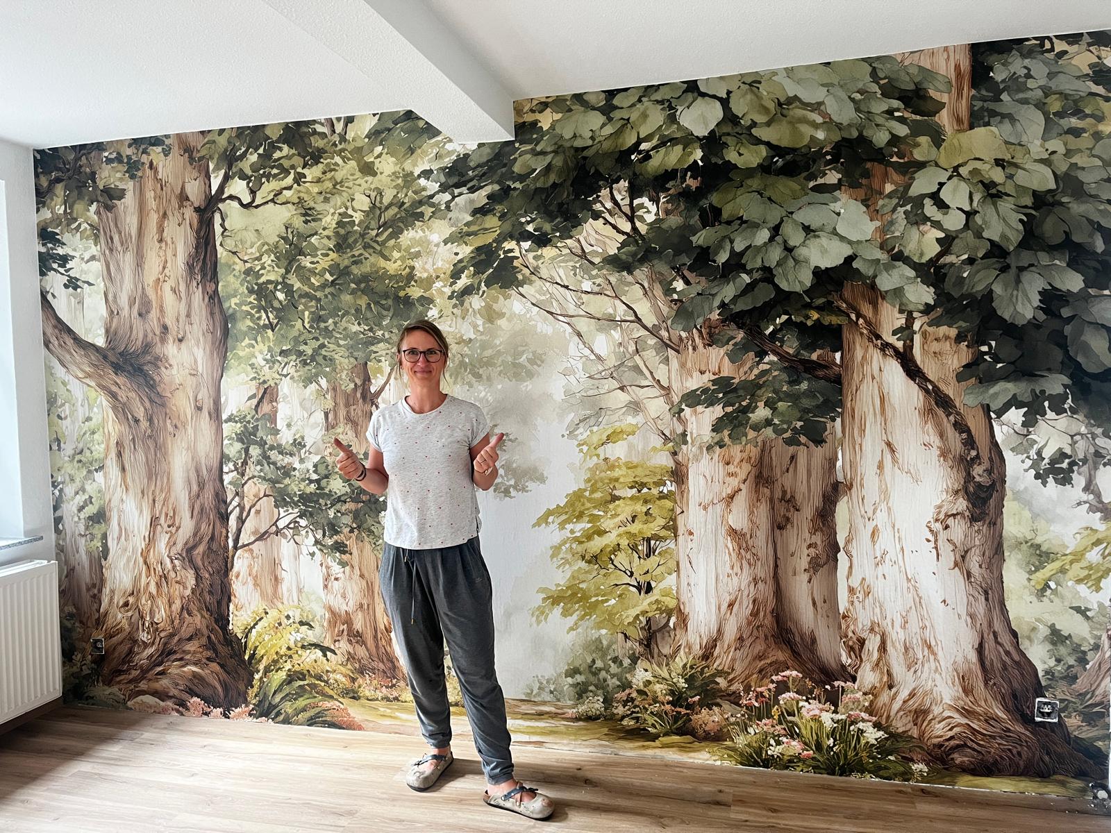 Die Natur spielt bei Theresa Scholz eine Schlüsselrolle -die Praxis stimmt darauf ein. Foto © Branczeisz