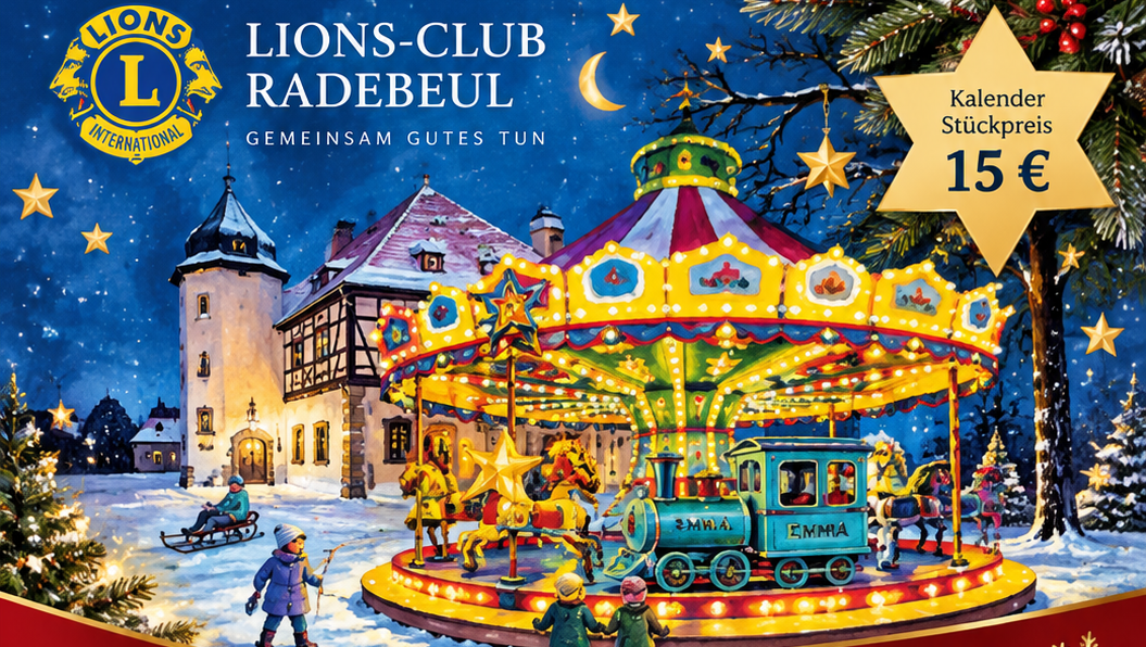 Kunst, Gewinne und Gutes tun! Radebeuls Adventskalender ist zurück.